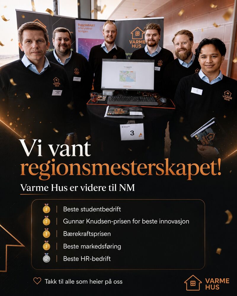Vi vant regionsmesterskapet — Varme Hus er videre til NM